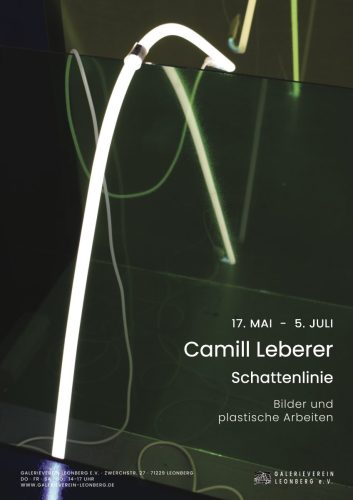 Camill Leberer Galerieverein-Leonberg Plakat