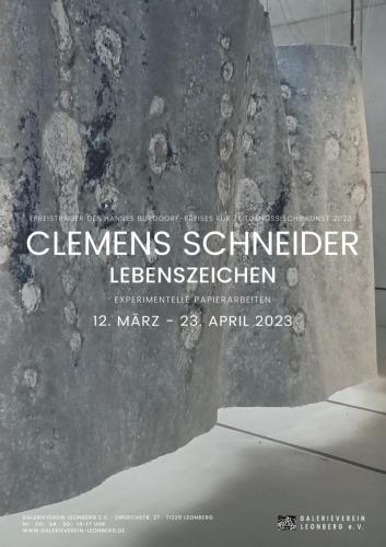Clemens_Schneider_- Plakat-Galerieverein-Leonberg