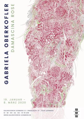 Plakat-Gabriela Oberkofler - Galerieverein-Leonberg