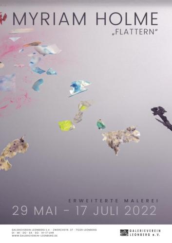 Myriam Holme - Plakat-Galerieverein-Leonberg