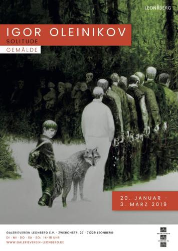 Plakat-Oleinikov_Galerieverein_Leonberg