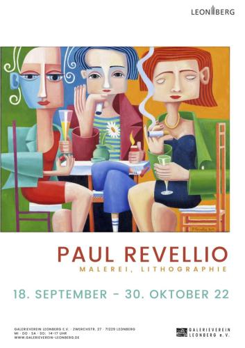 Paul Revellio- Plakat-Galerieverein-Leonberg