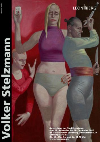 Plakat. Stelzmann_Galerieverein_Leonberg