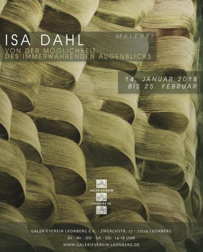 Plakat_Isa Dahl-Galerieverein_Leonberg