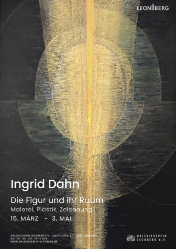 Ingrid Dahn Galerieverein-Leonberg Plakat 