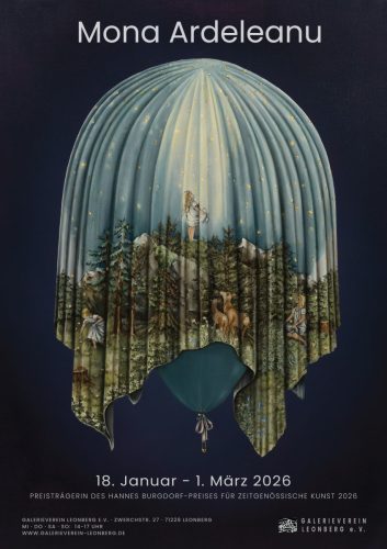 Mona Ardeleanu Galerieverein-Leonberg Plakat 
