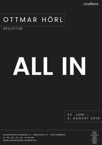 Plakat-Hoerl Galerieverein-Leonberg