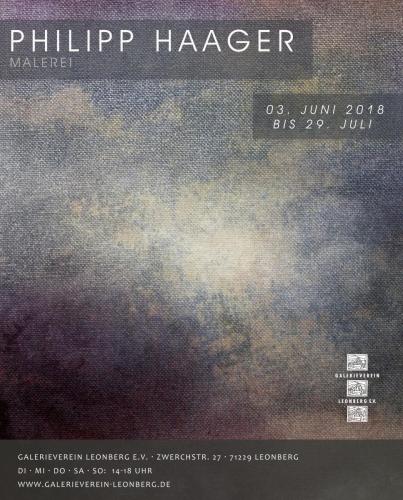 Plakat Haager - Galerieverein_Leonberg